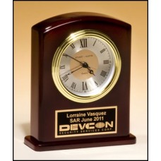 BC970 Gloss Rosewood Clock